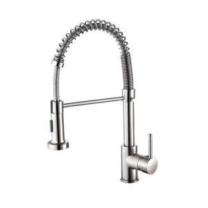 Grifo Cocina CHEF extraible cromo cepillado