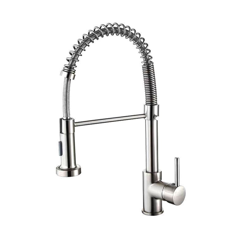 Grifo Cocina CHEF extraible cromo cepillado