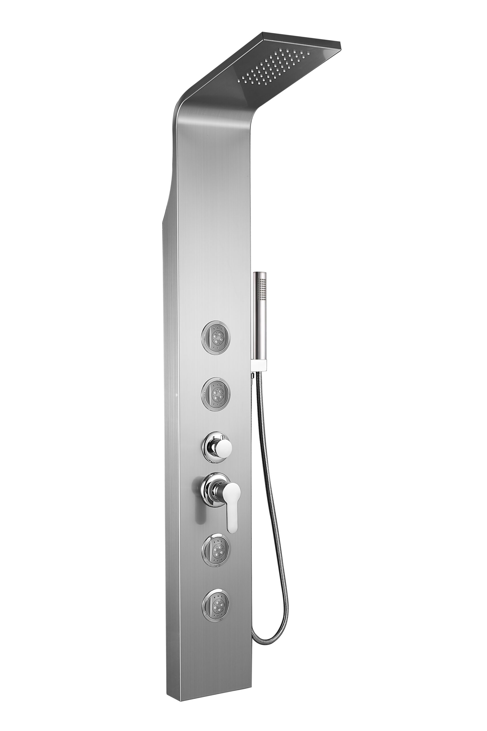 Columna ducha KENYA 1500x200 acero inox 4 jets cepillado