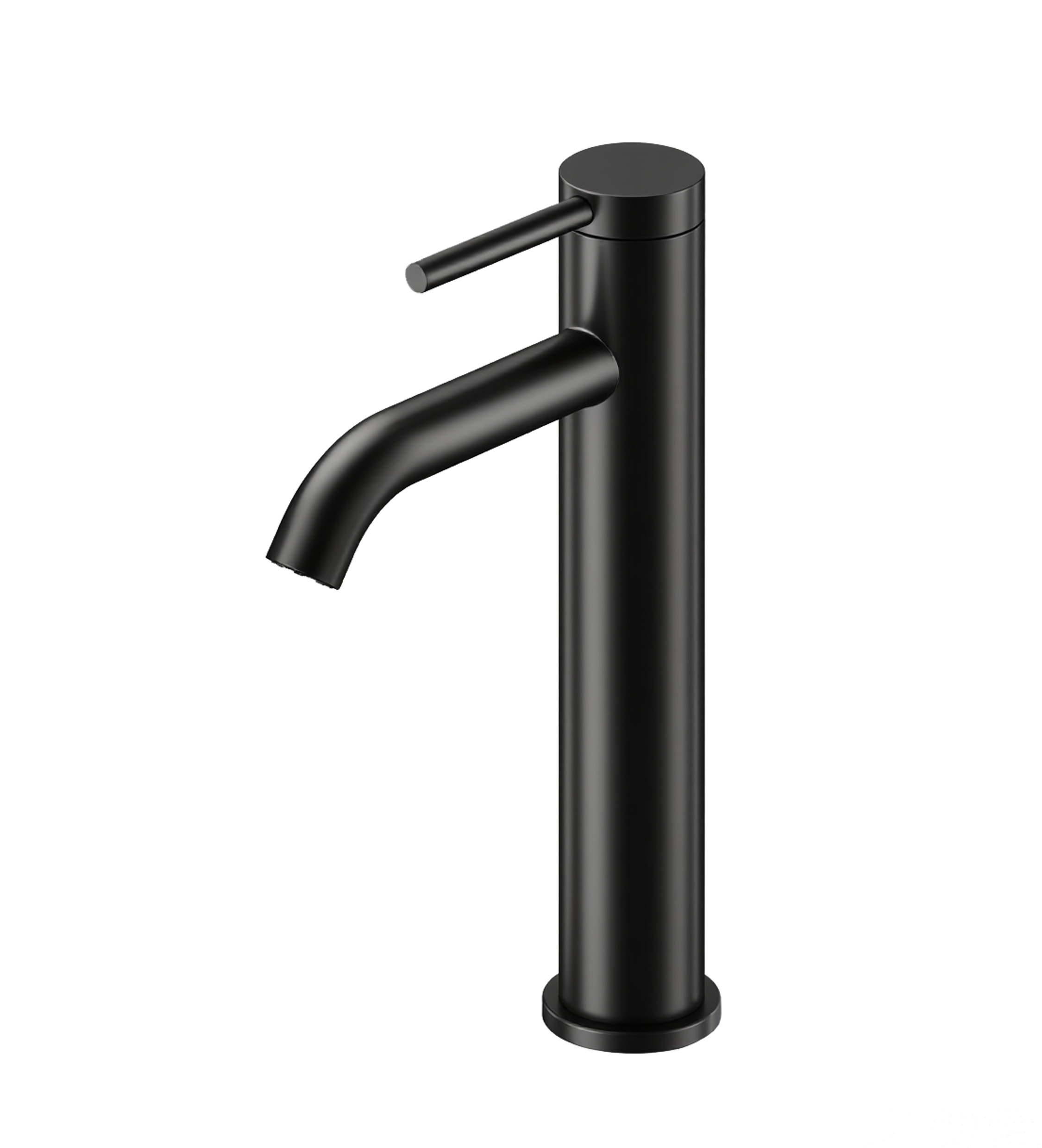 Monomando lavabo caño alto NEW TOPKAPI negro mate